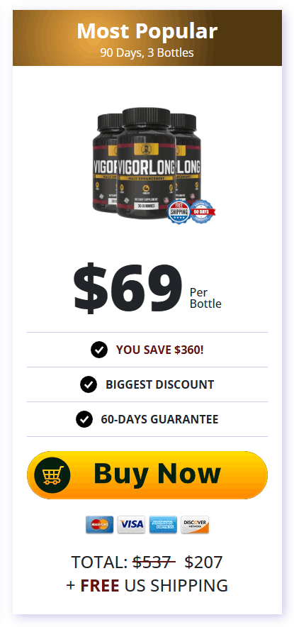 VigorLong Buy 3 Bottle